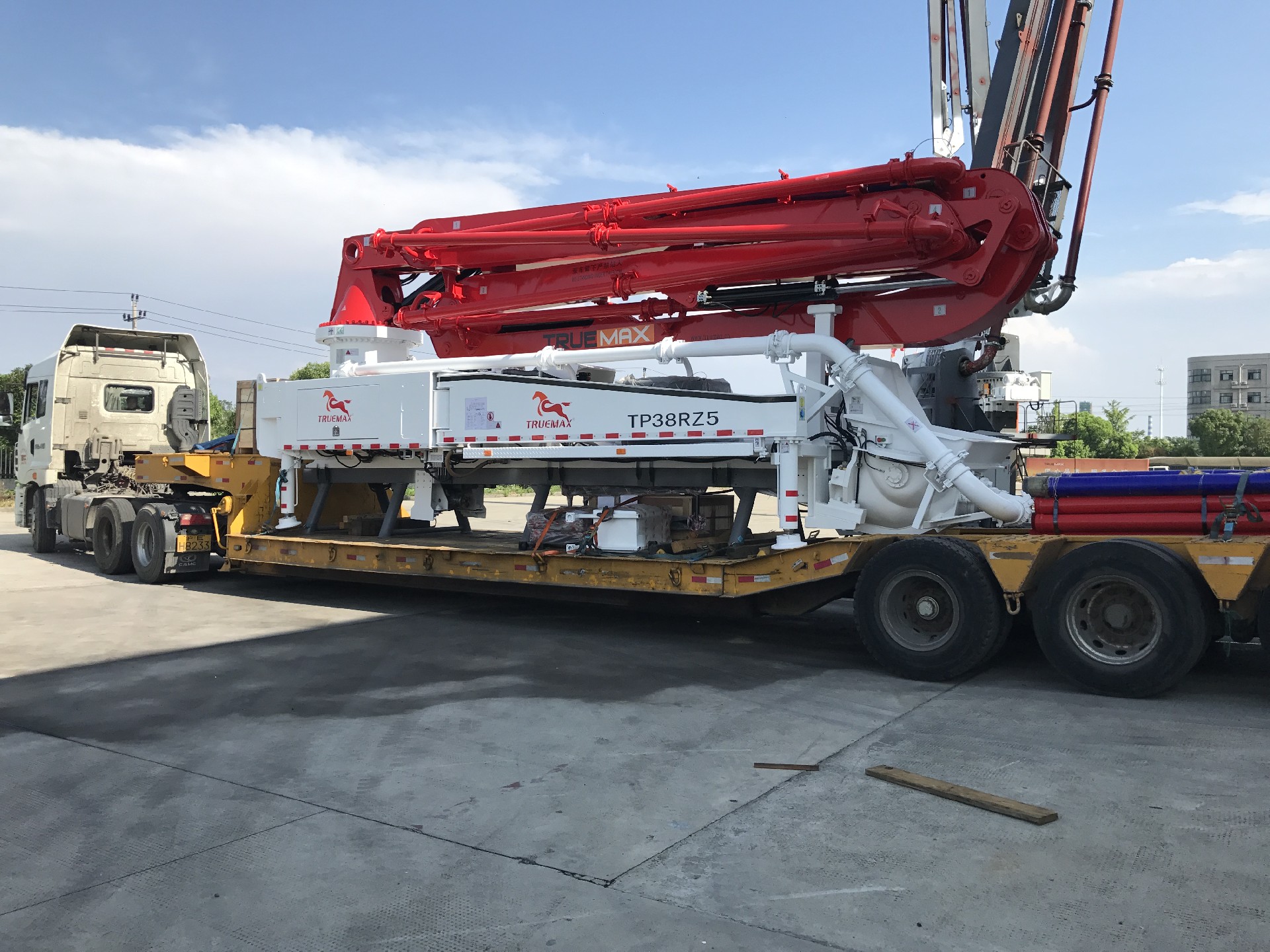 How much is the price of concrete pump