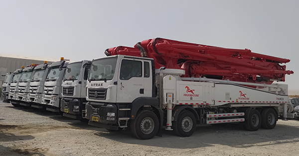 Concrete pump truck size-Introduction of concrete pump truck