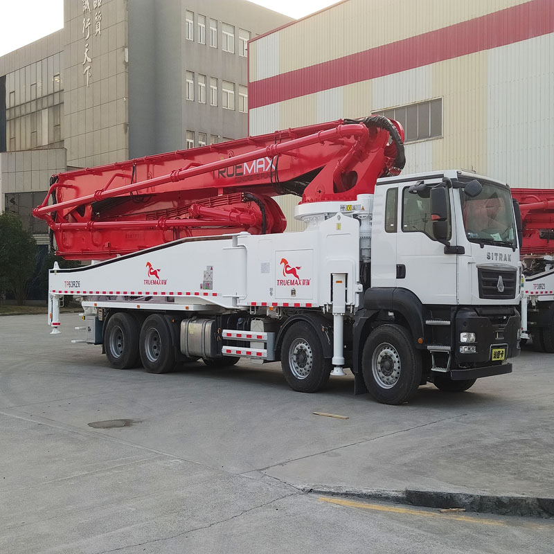 How much is a concrete pump truck?-truemax