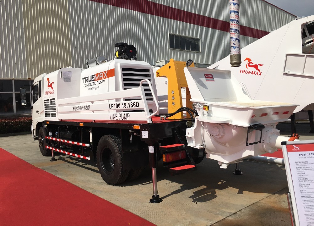 How much is a concrete delivery pump truck?